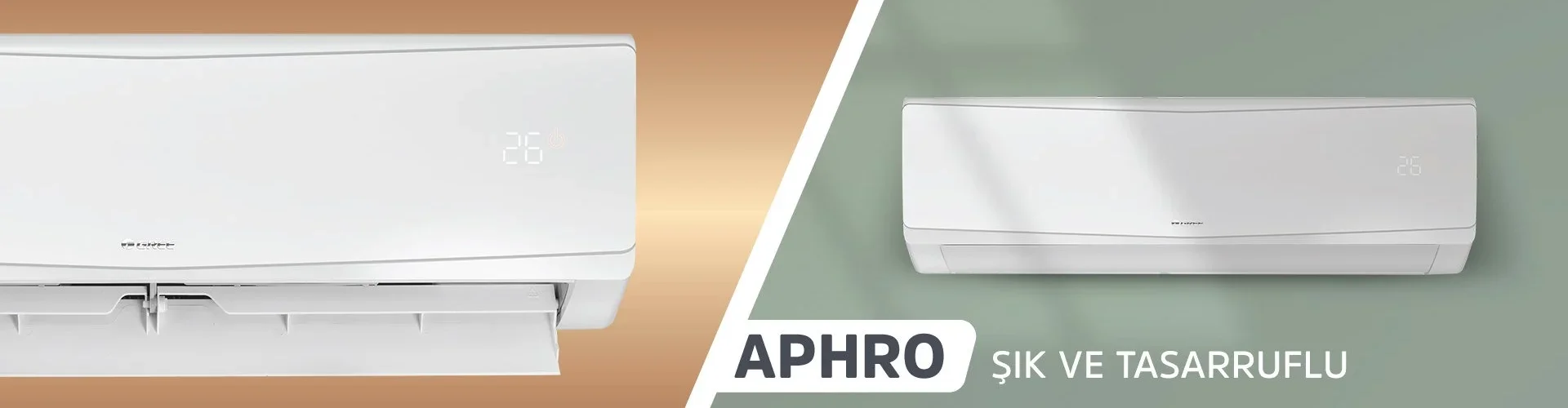 Gree Aphro Duvar Tipi Split Klima - Banner