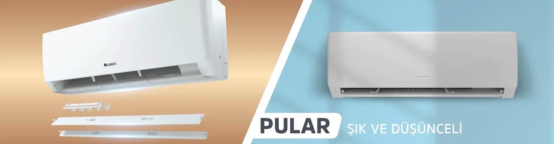 Pular - Duvar Tipi İnverter Klima Banner